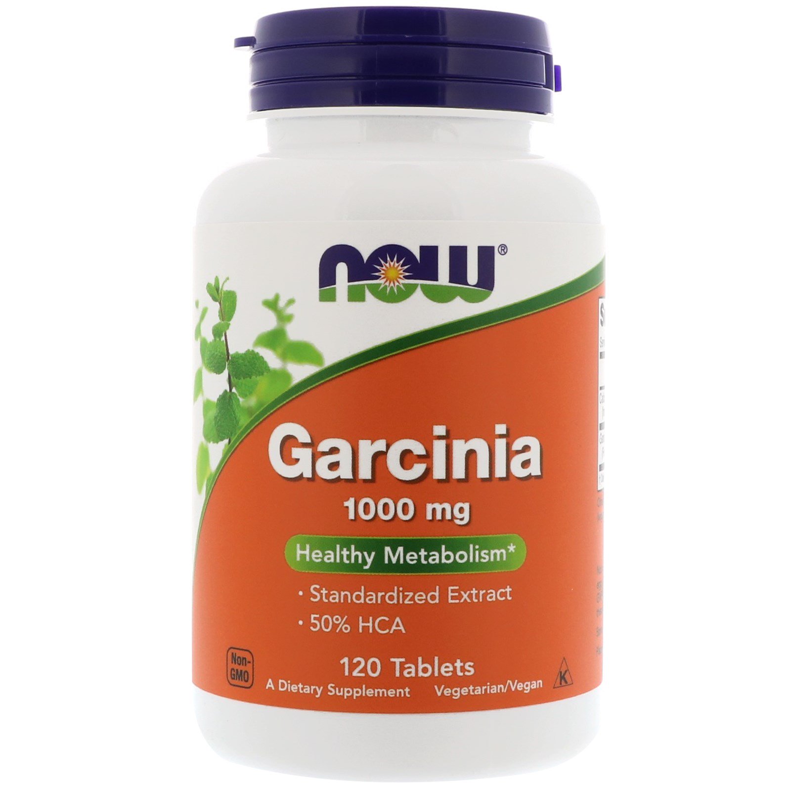 NOW Garcinia, Гарциния Камбоджийская Экстракт 1000 мг - 120 таблеток
