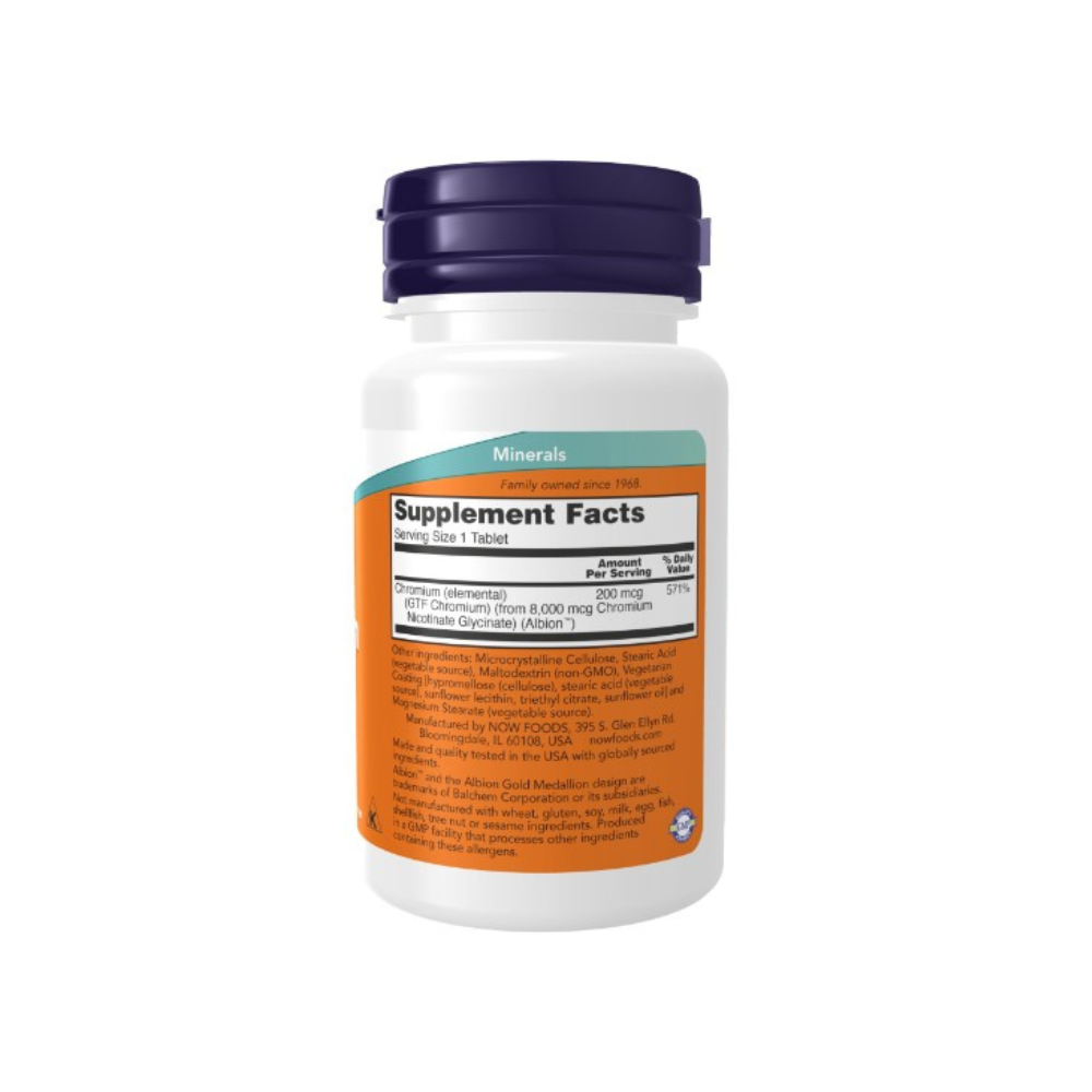 Chromium GTF, Хром 200 мкг - 100 таблеток