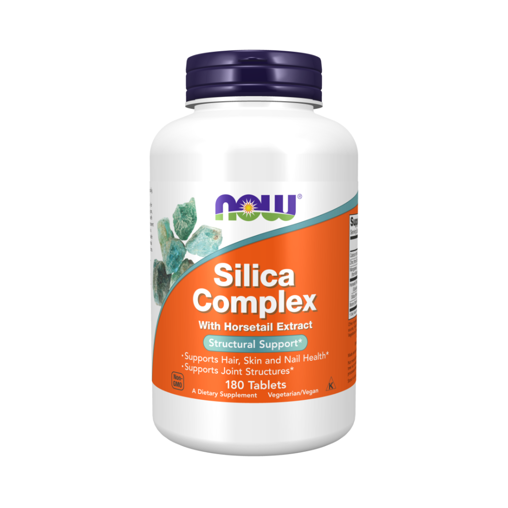 NOW Silica Complex, Кремниевый Комплекс - 180 таблеток