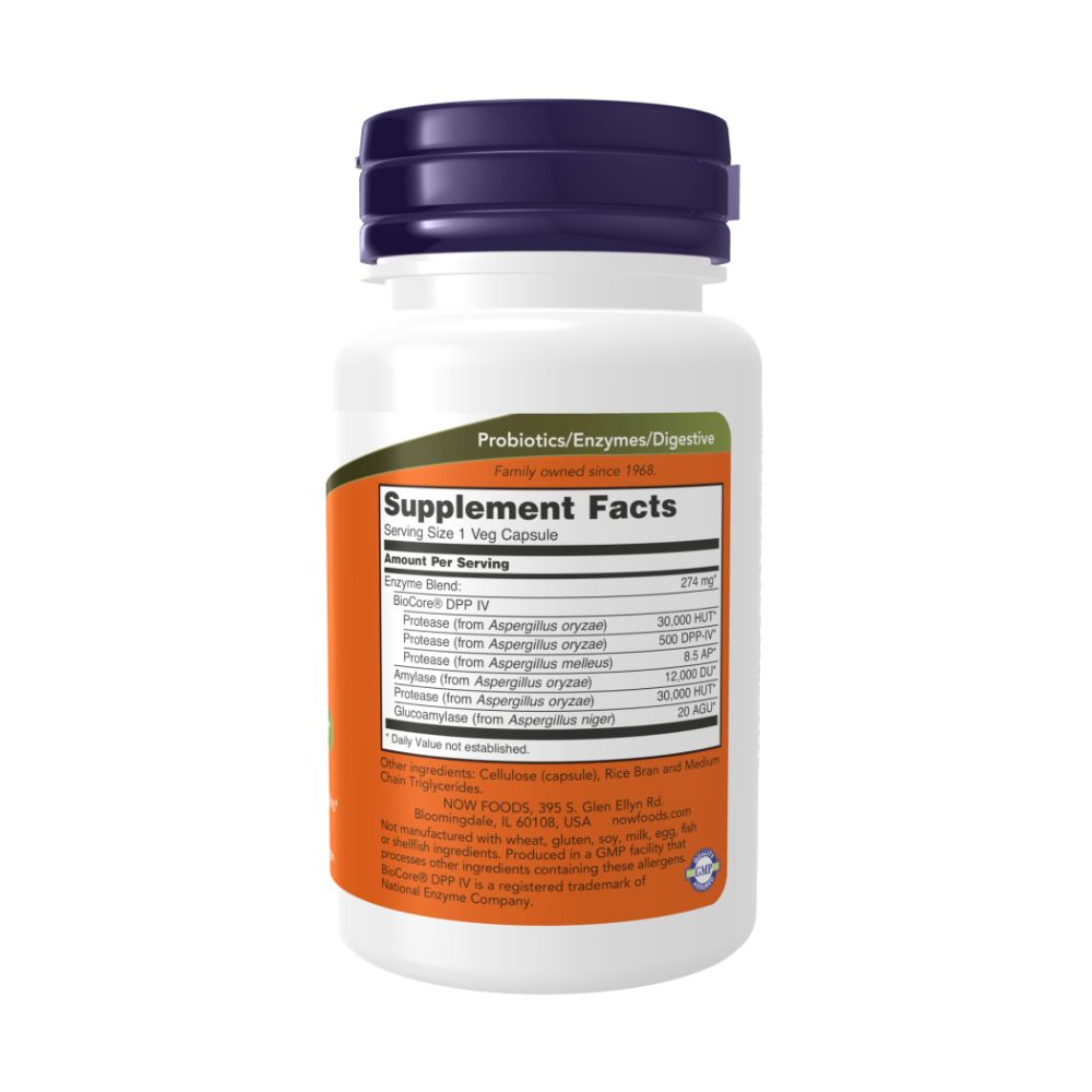 Gluten Digest, Энзимы для Усвоения Глютена - 60 капсул