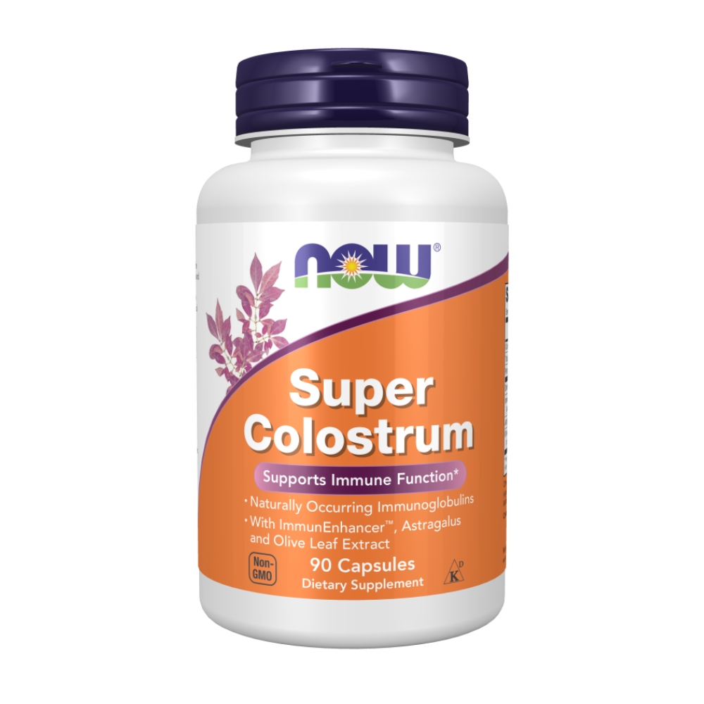NOW Супер Колострум, Молозиво 500 мг, Super Colostrum - 90 капсул NOW Супер Колострум, Молозиво 500 мг, Super Colostrum - 90 капсул