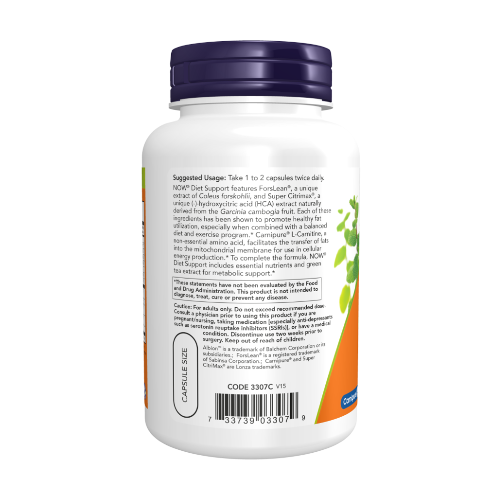Diet Support, Диет Саппорт, Диета Поддержка - 120 капсул