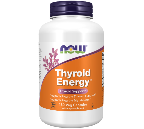NOW Thyroid Energy, Тироид Энерджи Комплекс - 180 капсул