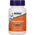 NOW Glutathione, Глутатион 250 мг - 60 капсул