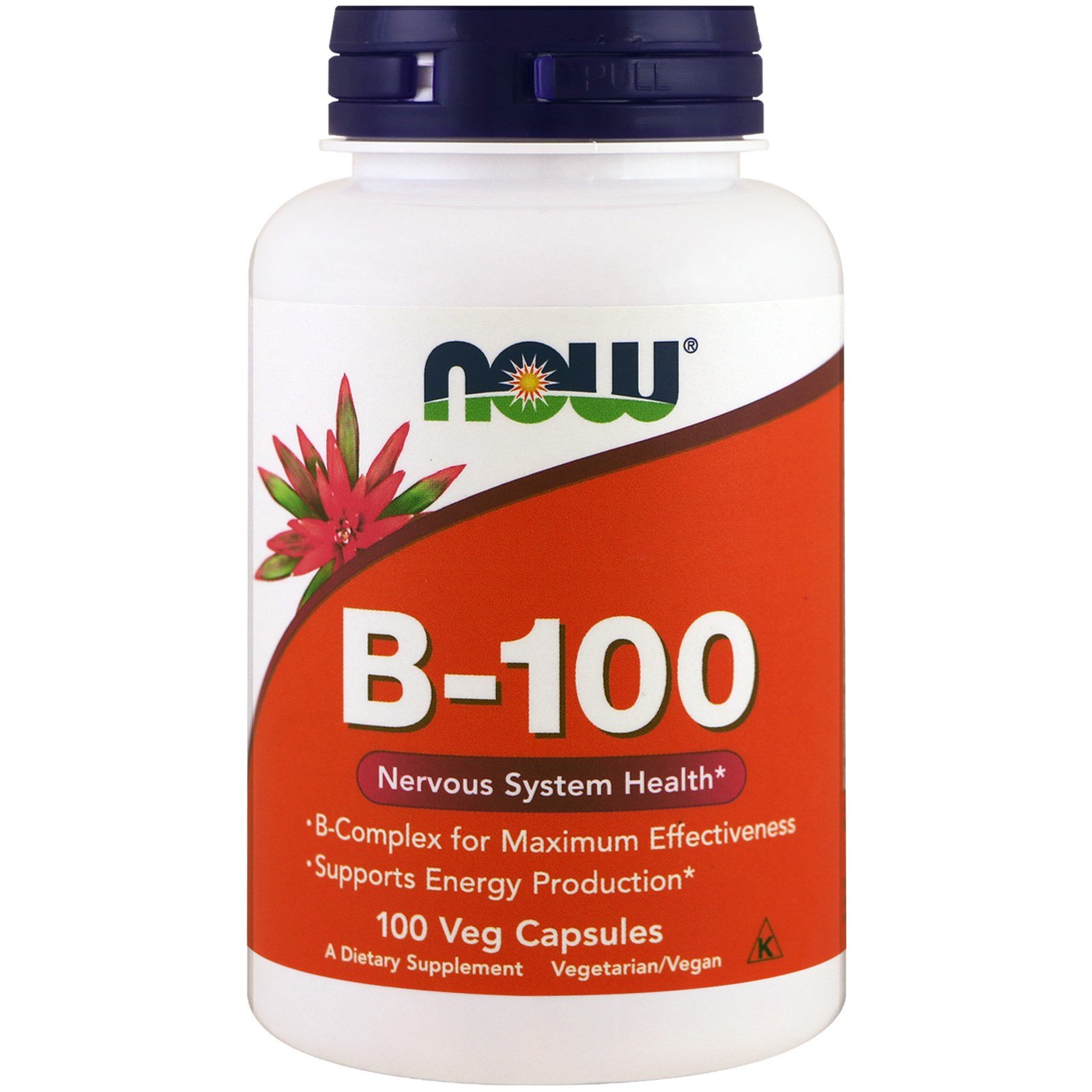 B-100, Витамины Группы Б, Комплекс - 100 капсул