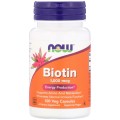 Biotin, Биотин 1000 мкг - 100 капсул