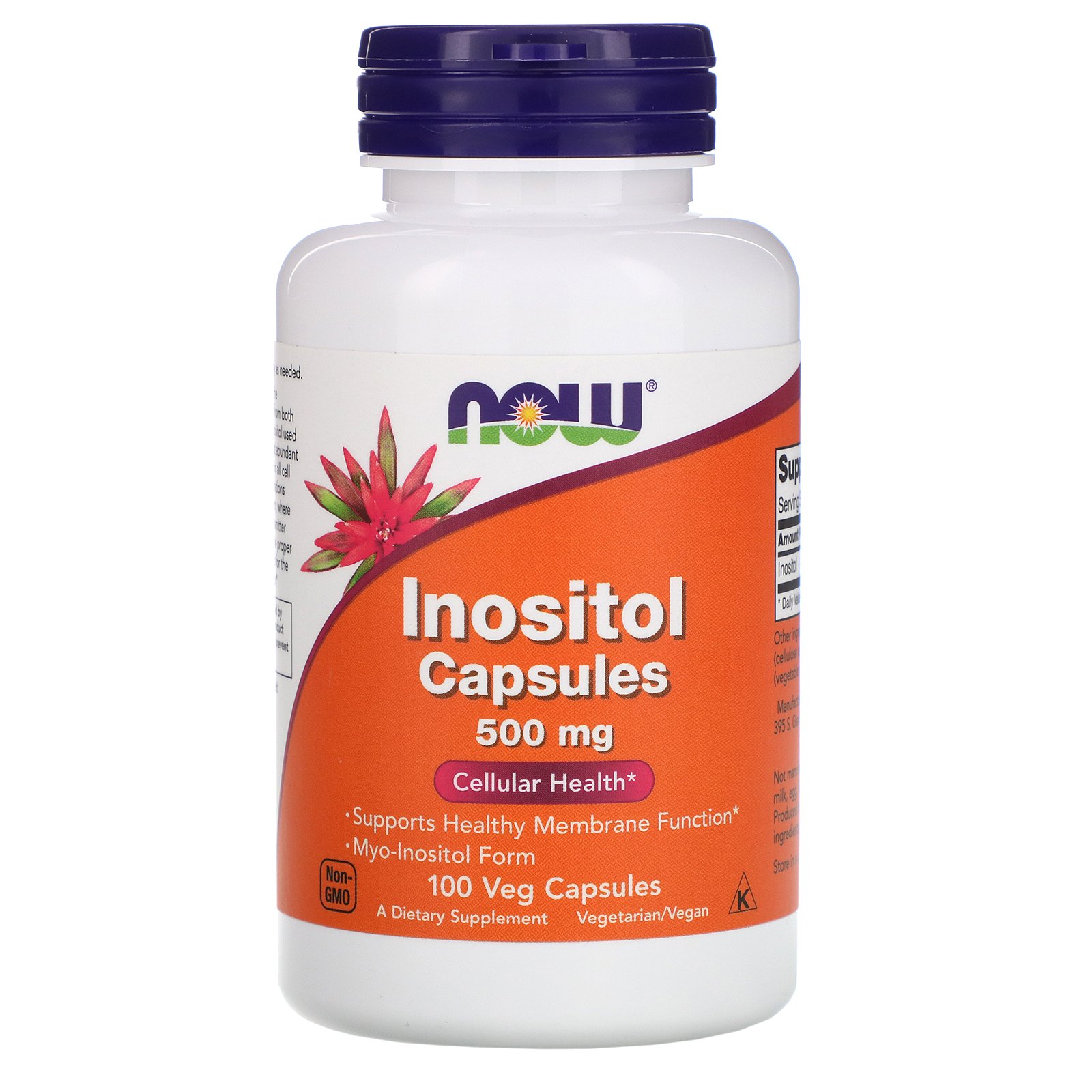 Inositol, Инозитол 500 мг - 100 капсул