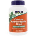 NOW Calcium Hydroxyapatite Caps, Кальций Гидроксиапатит - 120 капсул