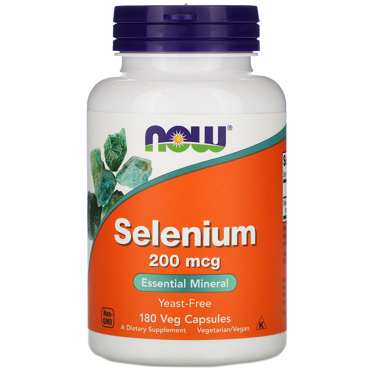 Selenium, Селен 200 мкг - 180 капсул