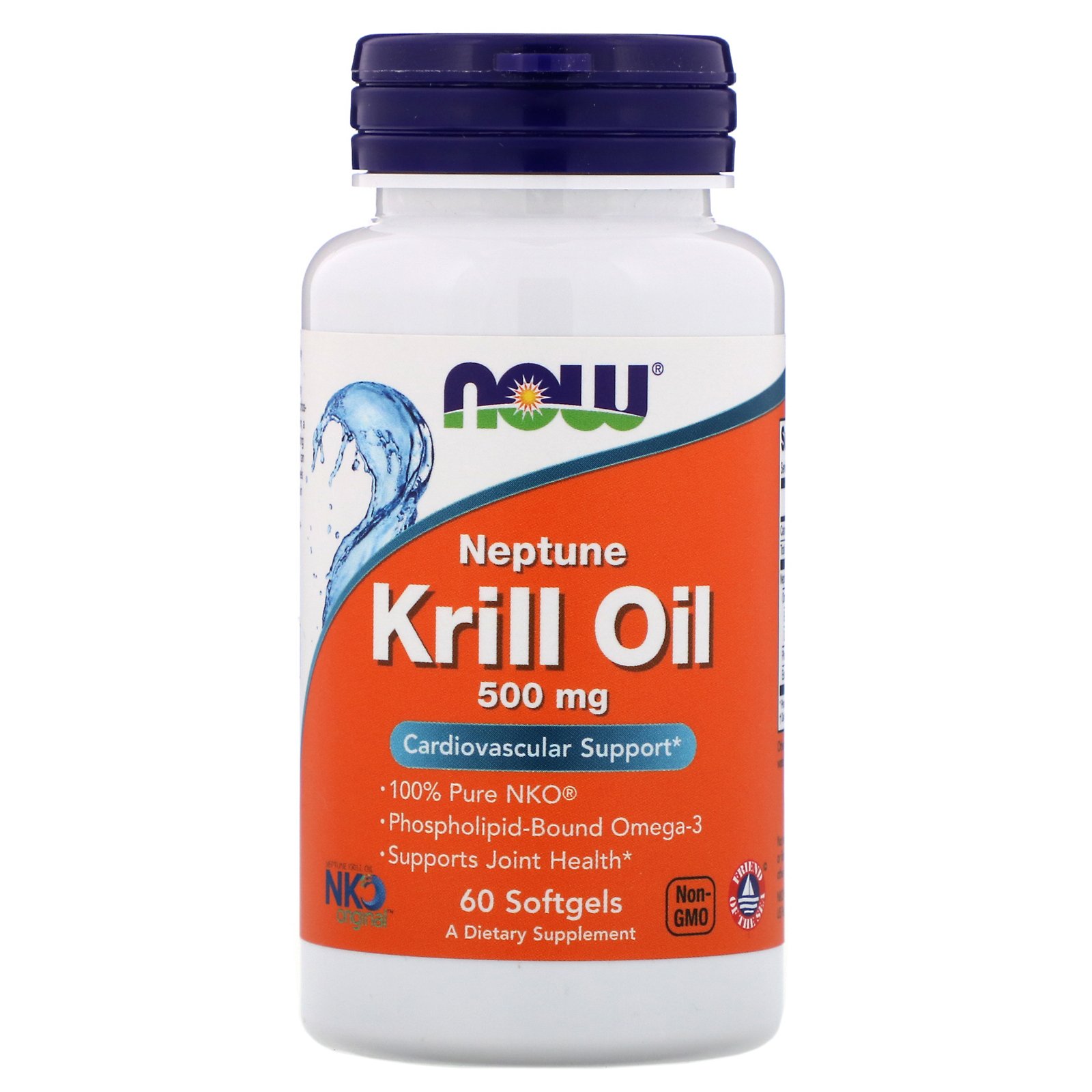 Krill Oil, Масло Криля Арктического 500 мг - 60 желатиновых капсул