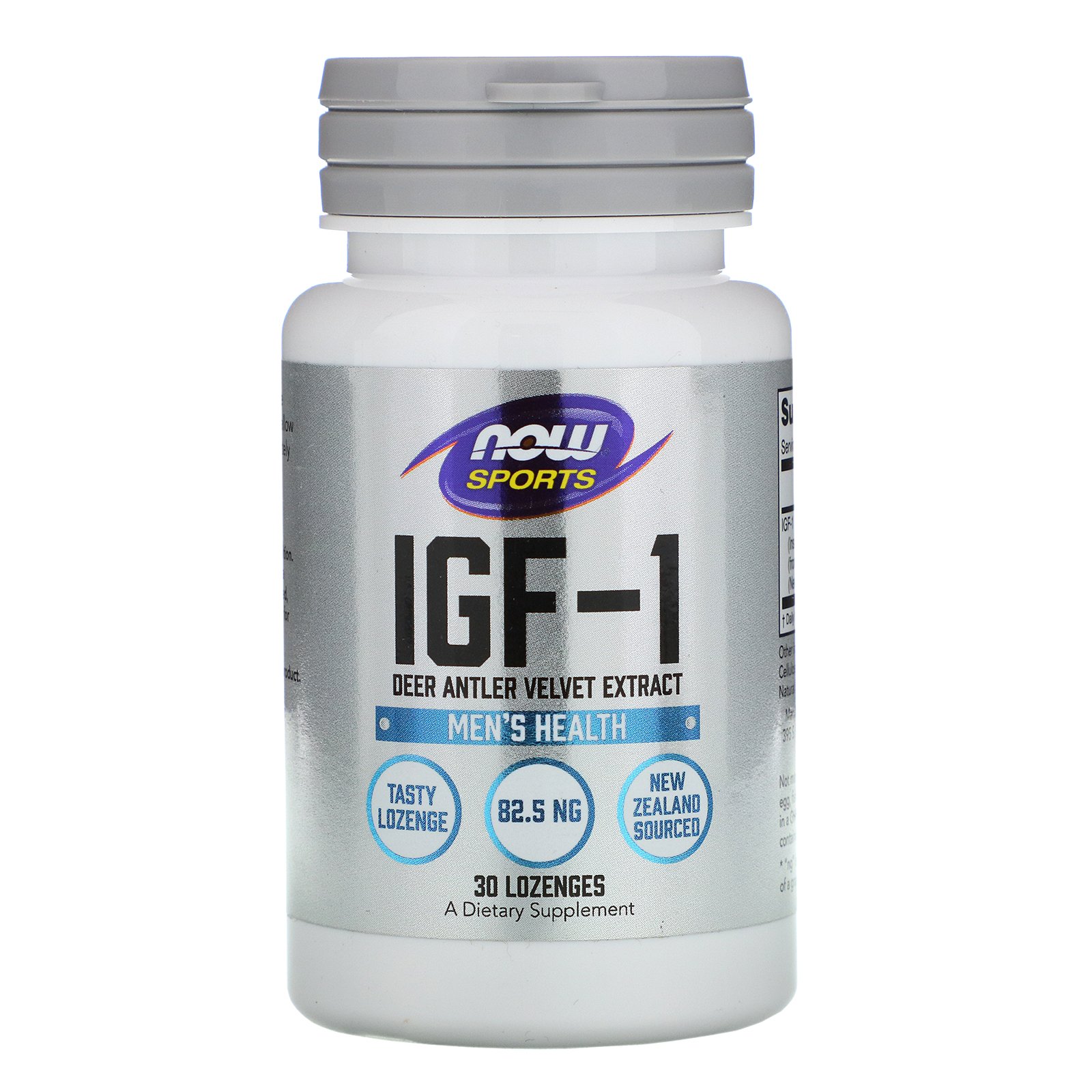 NOW IGF-1, ИФР-1, Инсулиноподобный Фактор Роста - 30 таблеток