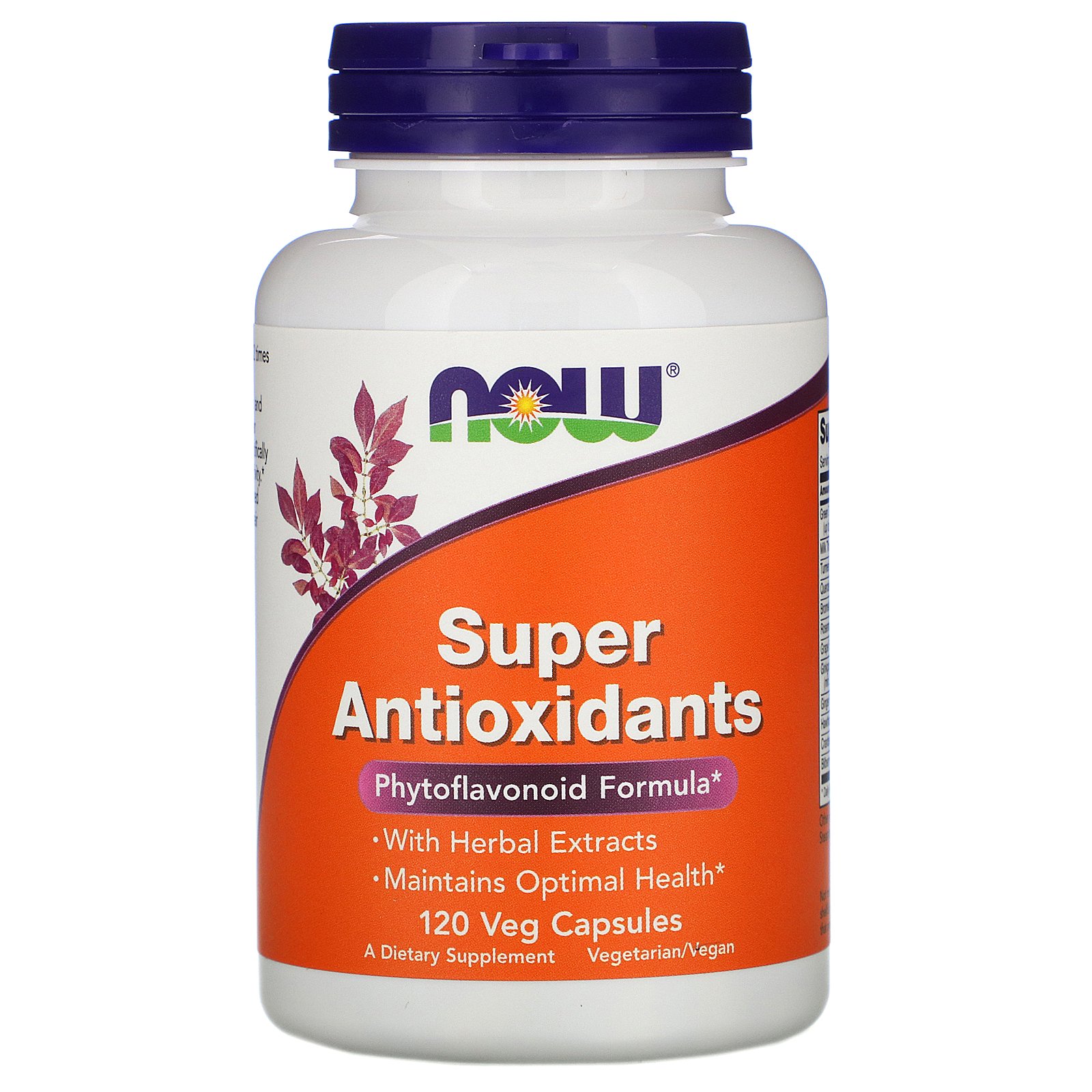 NOW Antioxidants Super, Антиоксиданты Комплекс - 120 капсул