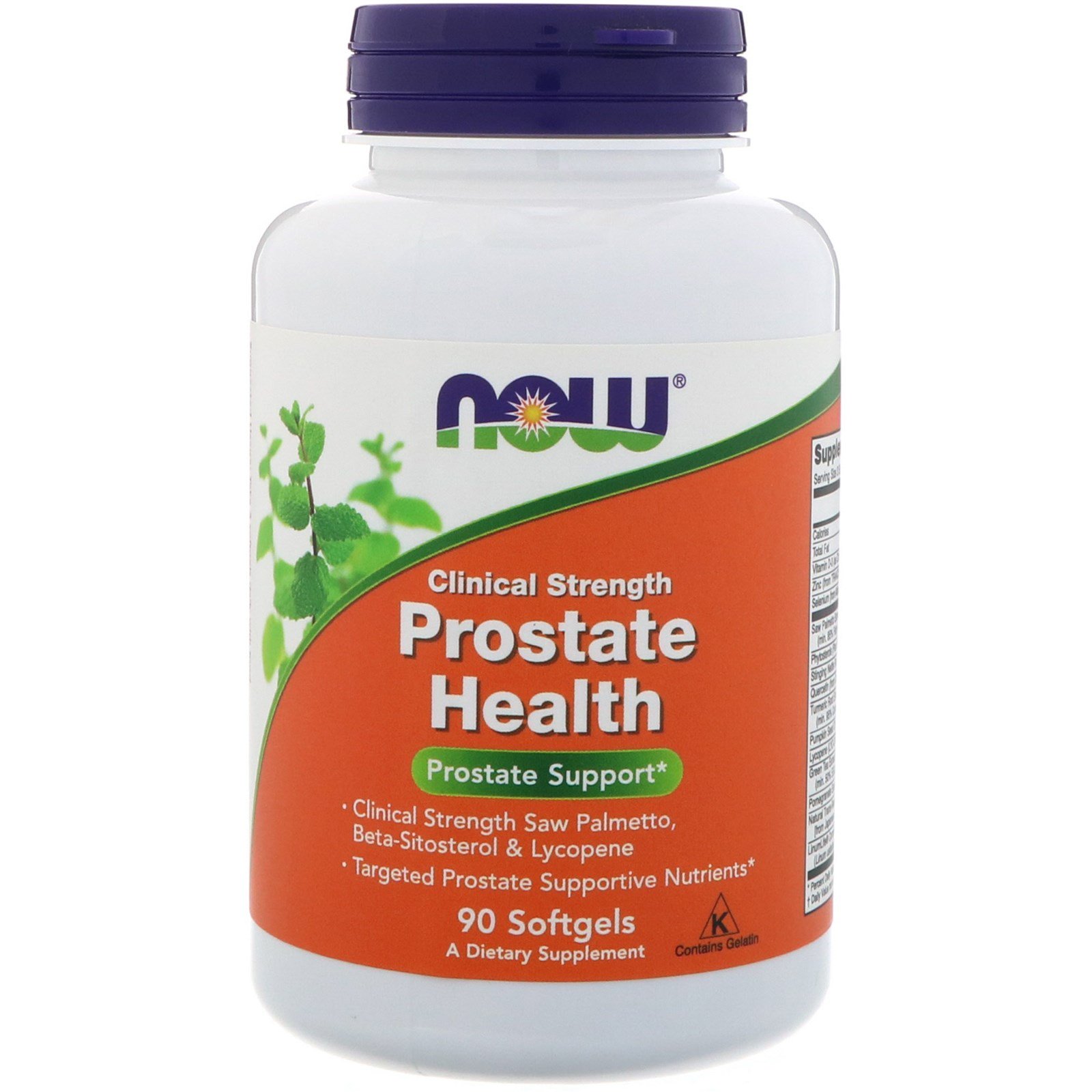 NOW Prostate Health, Простата Хелс, Комплекс для Простаты - 90 капсул