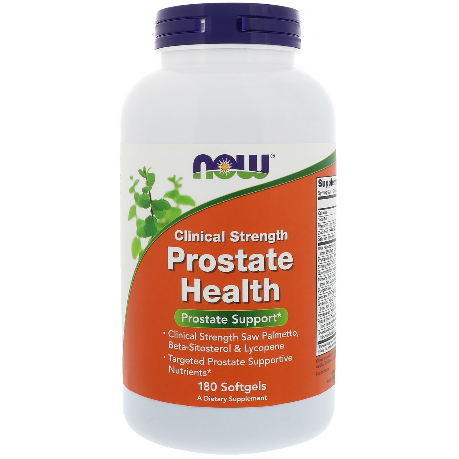 NOW Prostate Health, Простата Хелс, Комплекс для Простаты - 180 капсул