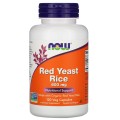 Red Yeast Rice, Красный Дрожжевой Рис 600 мг - 120 вегетарианских капсул