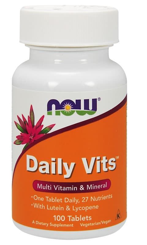 Daily Vits, Дейливитс, Комплекс Витаминов и Минералов - 100 таблеток