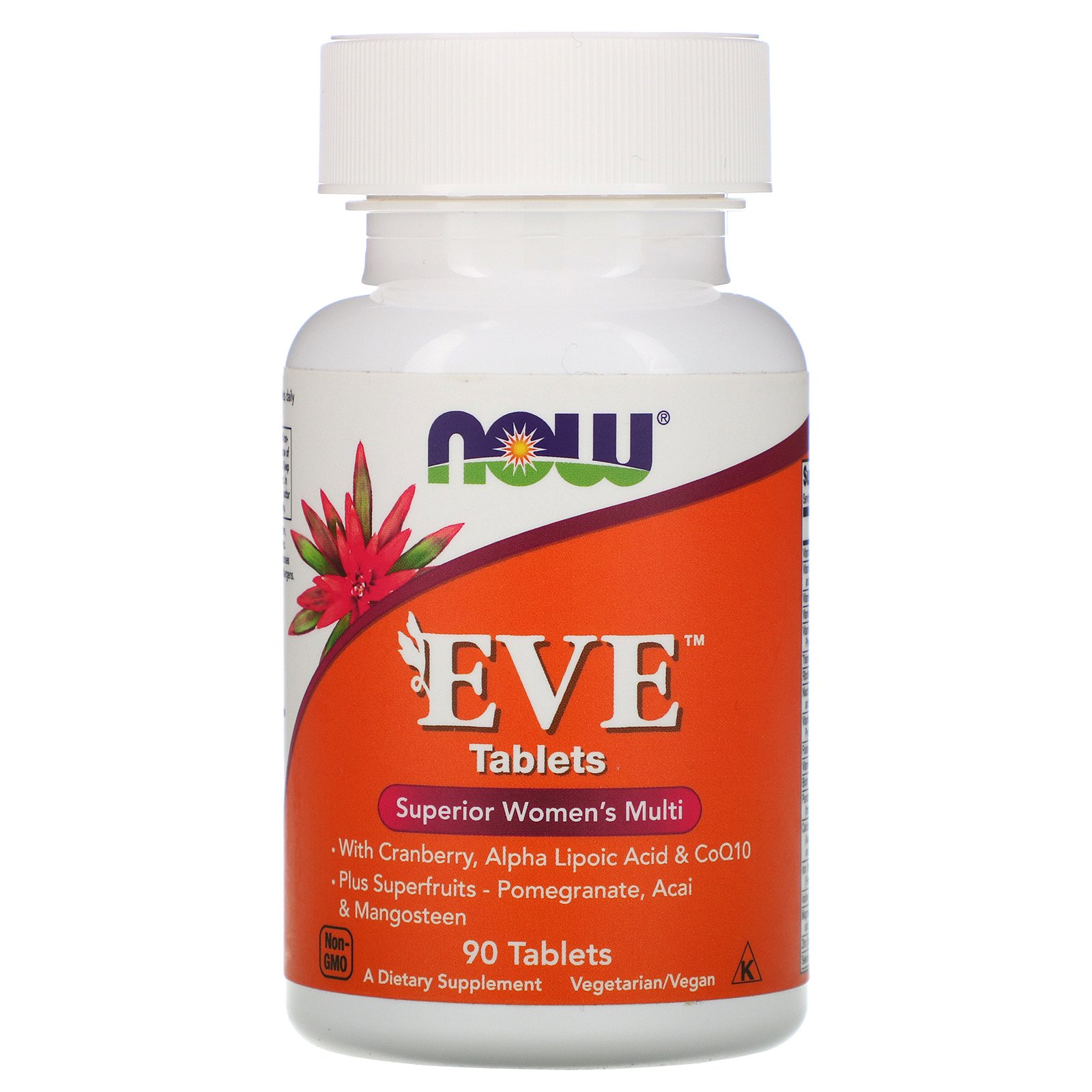 NOW Eve, Ева, Витамины и Минералы для Женщин (с Железом) - 90 таблеток