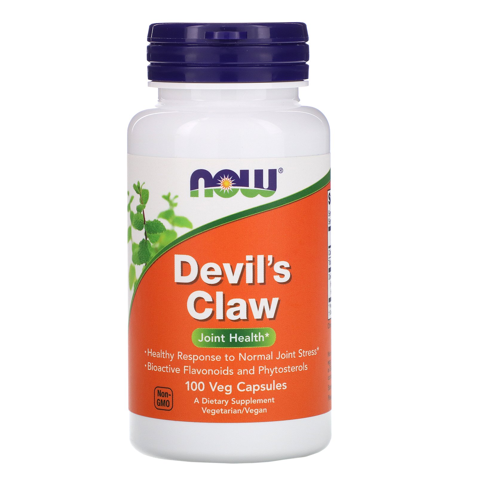 NOW Devil's Claw, Дьявольский Коготь, Гарпагофитум Экстракт - 100 капсул