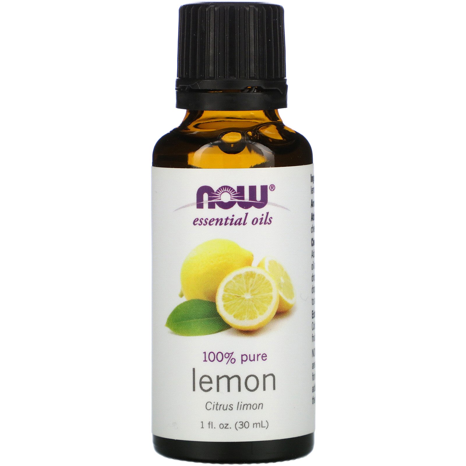 NOW Essential Oil Lemon, Лимон Эфирное Масло - 30 мл