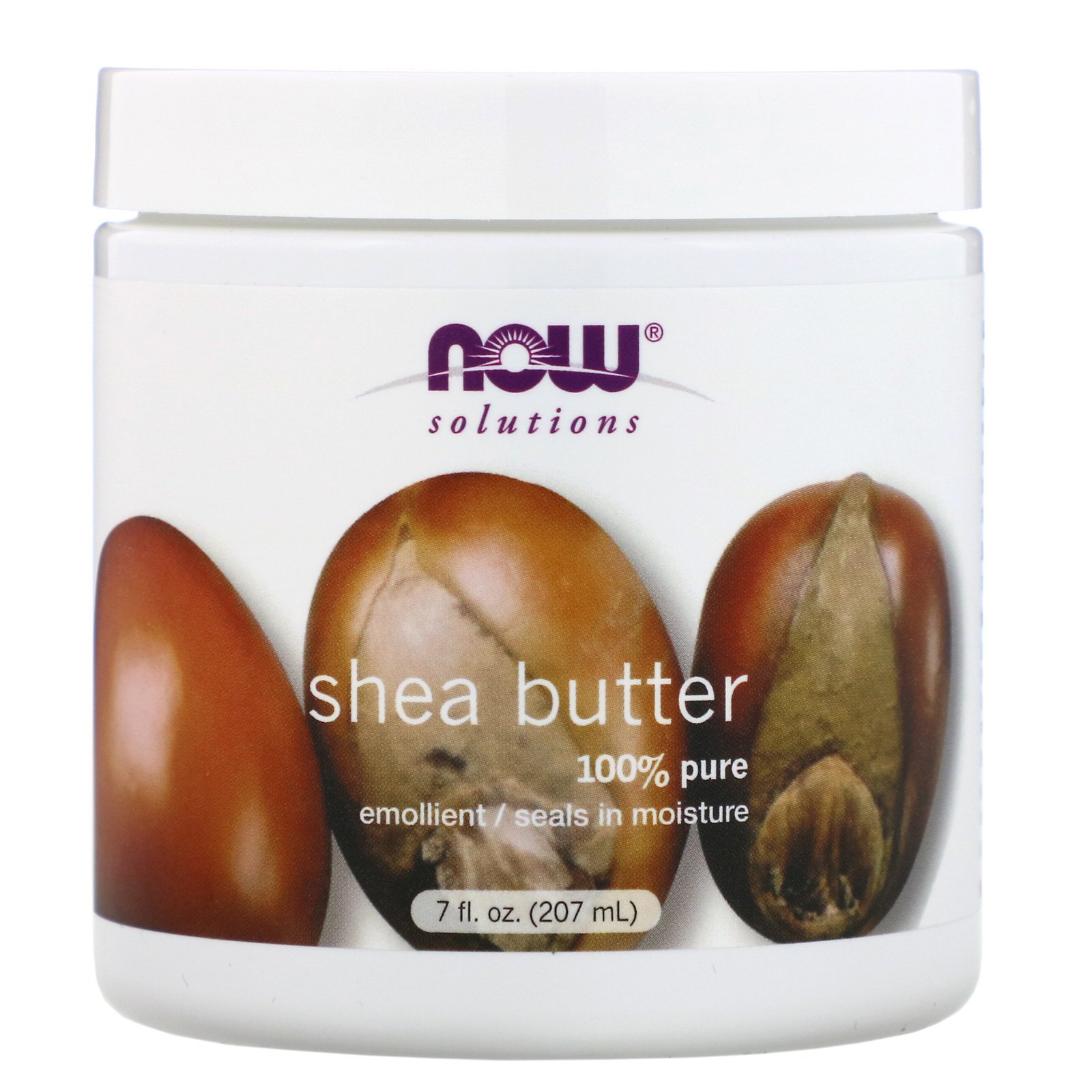 NOW Oil Shea Butter, Масло Ши, Карите Натуральное - 207 мл
