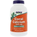 NOW Calcium Coral, Кальций из Кораллов 1000 мг - 250 капсул