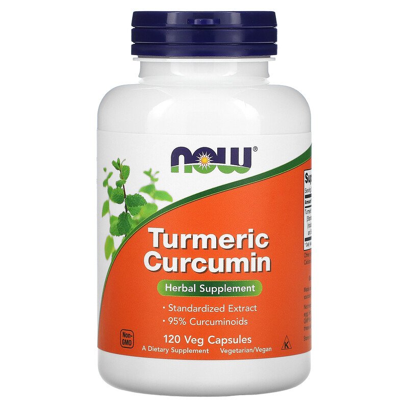 NOW Curcumin, Куркумин 665 мг - 120 капсул