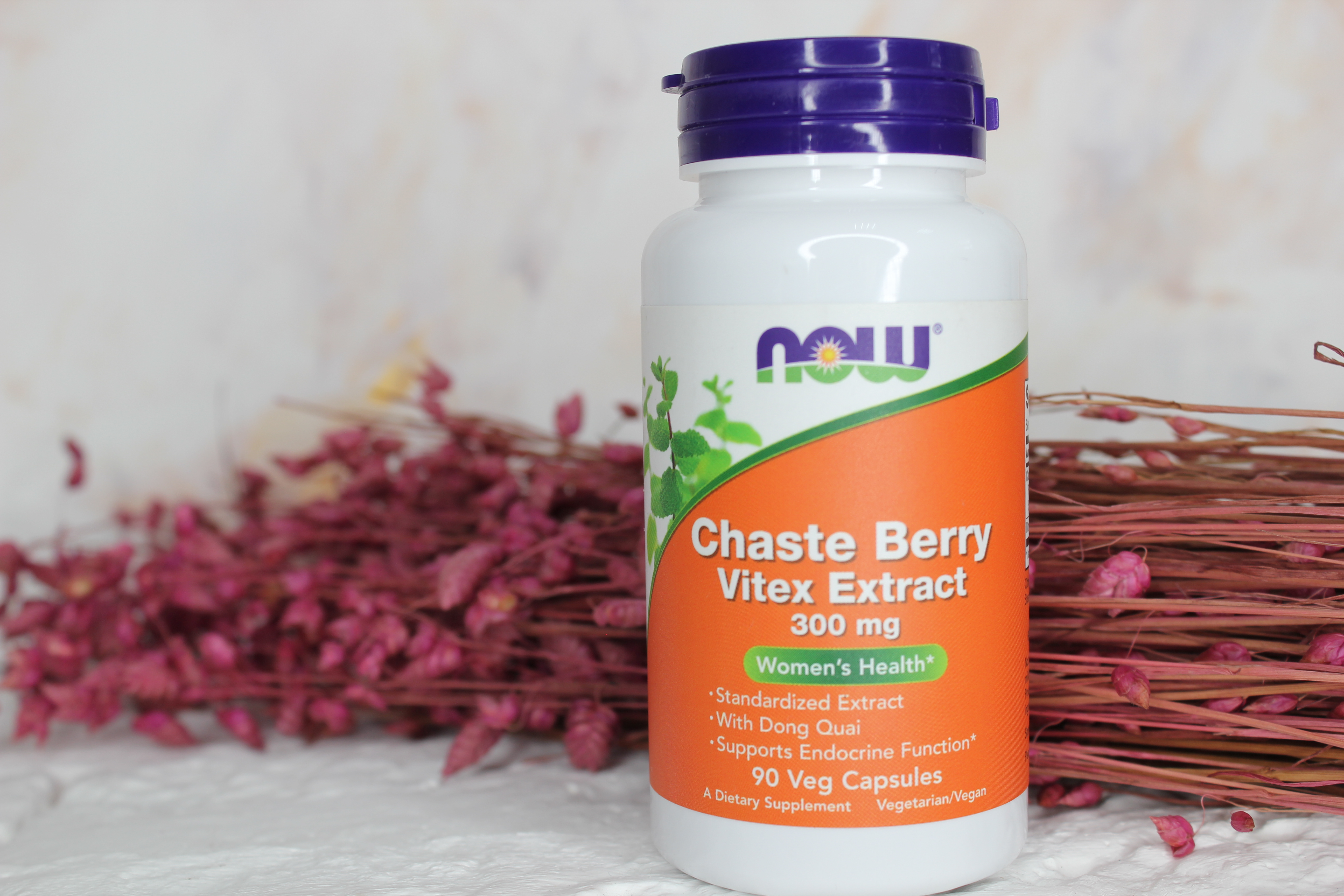Chaste Berry Vitex Extract, Витекс Священный Экстракт 300 мг